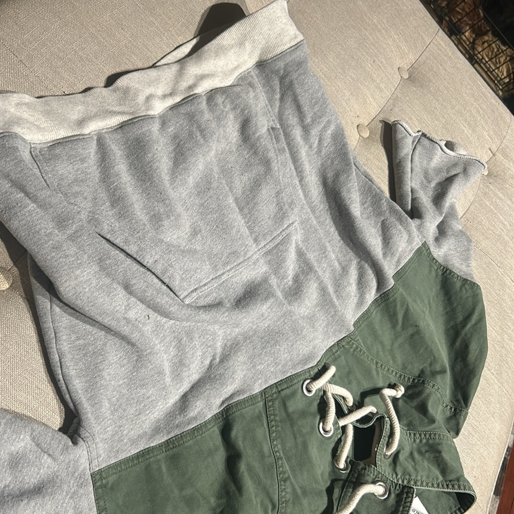 Derek Lam 10 Crosby Short Sleeve Lace -Up Women's Pullover Size XS - Picture 6 of 8